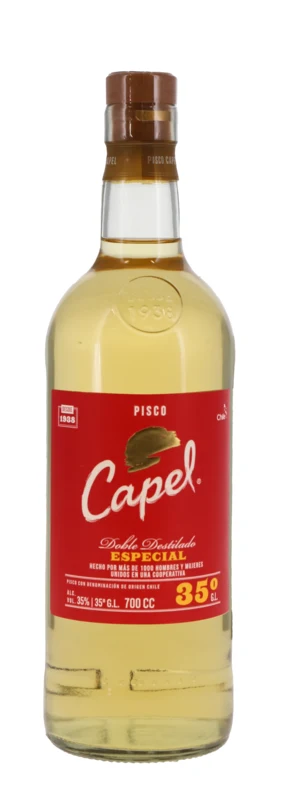 Capel Especial Doble Destilado Pisco 35° 70cl