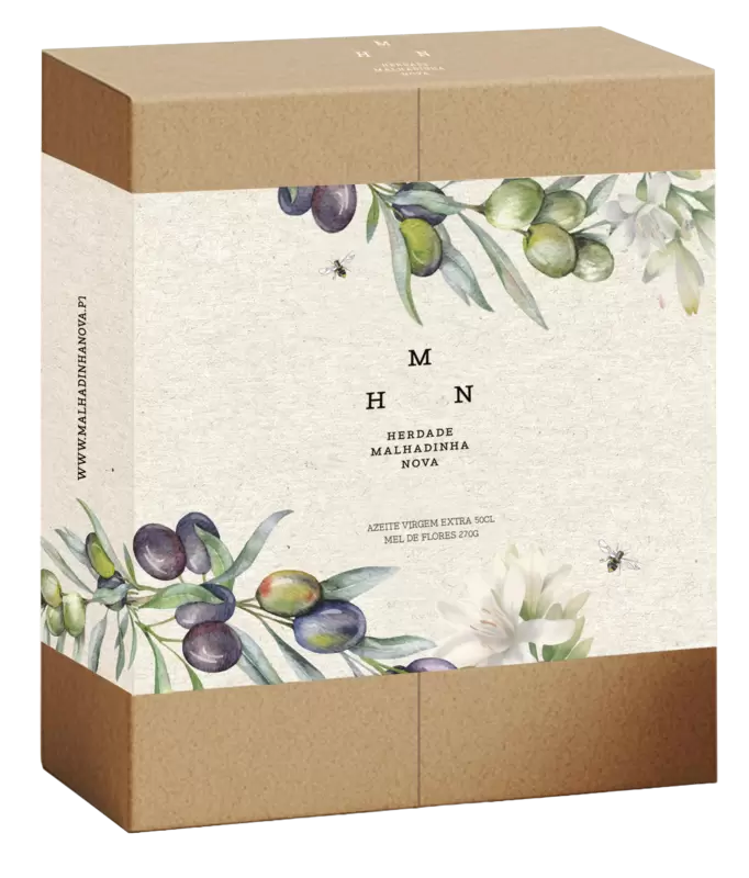 Malhadinha Olive Oil and Honey Pack 50cl 360g