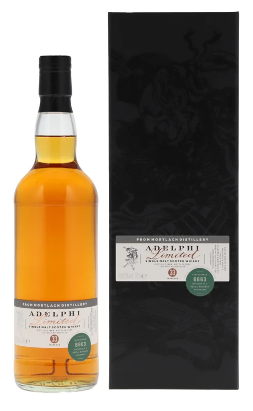 Mortlach Adelphi 30th Anniversary Release Bourbon HHD 33 Years 1989 Single Malt Scotch Whisky 48° 70cl