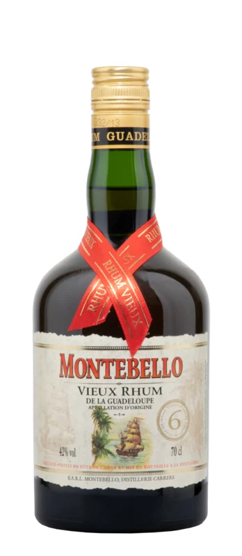 Montebello 6 Ans Vieux Rhum de la Guadeloupe 42° 70cl
