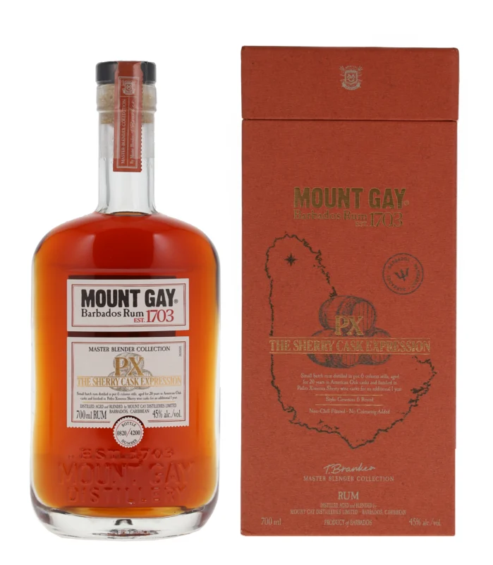 Mount Gay Master Blender Collection #6 The PX Sherry Cask Expression Years Rum 45° 70cl