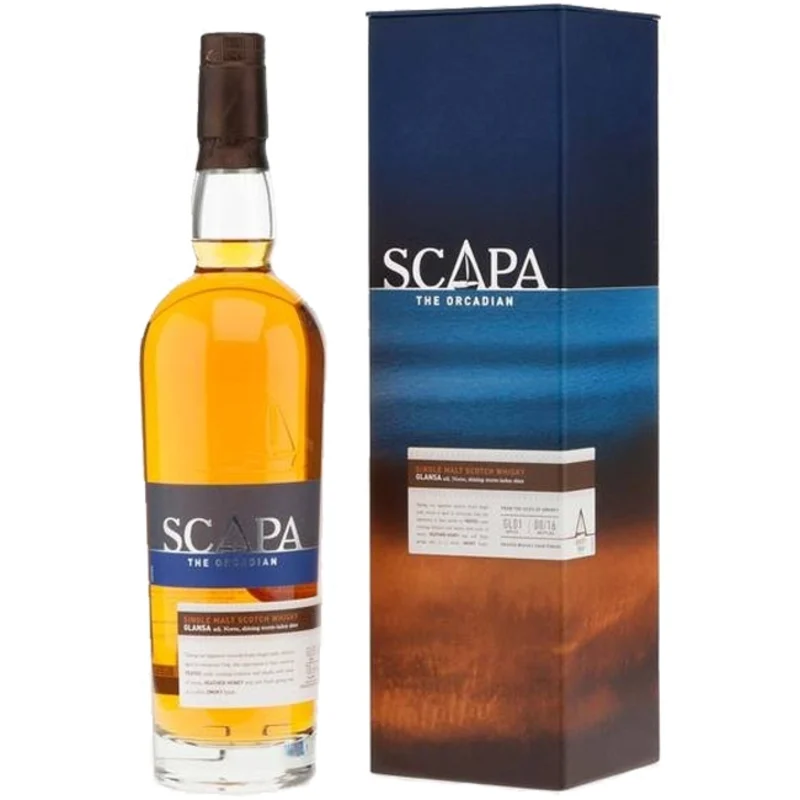 Scapa Glansa Single Malt Scotch Whisky 40° 70cl