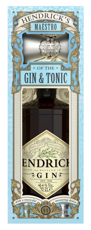 Hendrick's Gin + Jigger Geschenkset 41.4° 70cl