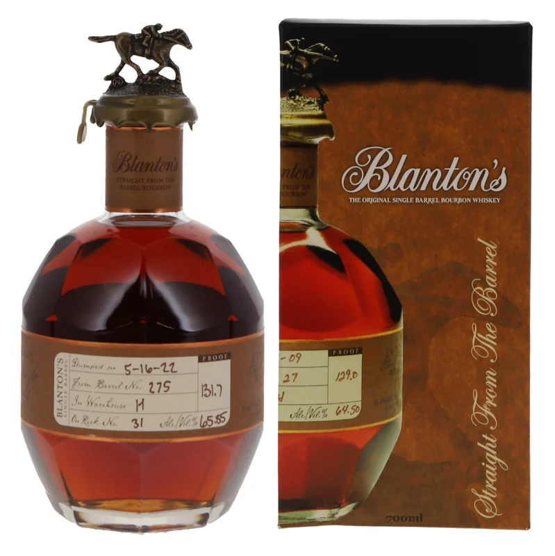 Blanton's Straight from the Barrel Kentucky Straight Bourbon Whiskey 65.85° 70cl