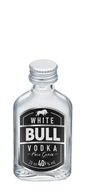 Lateltin White Bull Wodka Likör 16x 40.5° 2cl
