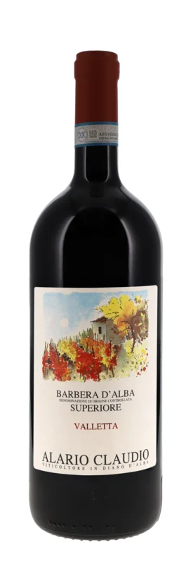 Claudio Alario Valletta 2022 Barbera d'Alba DOC 15.5° 1.5l