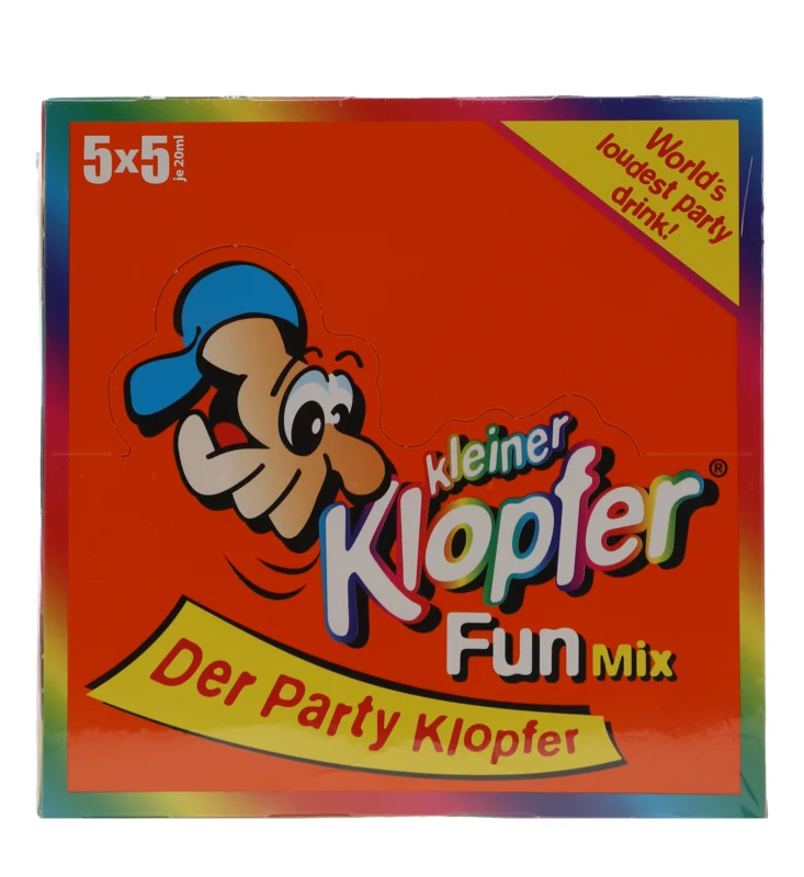 Kleiner Klopfer Fun Mix 25 x 2cl Likör 16.4° 50cl
