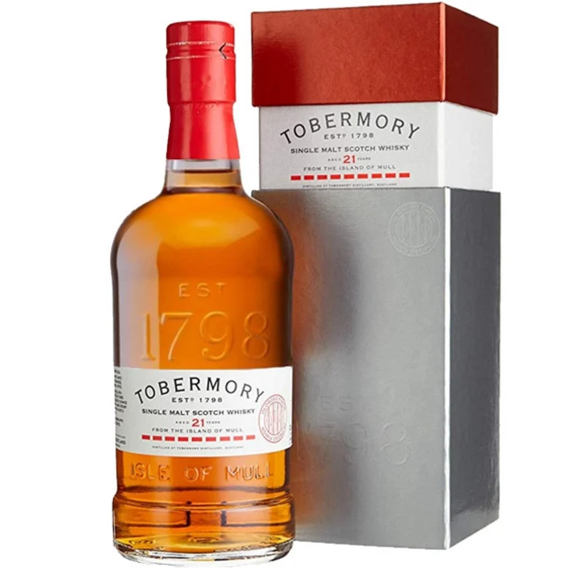 Tobermory Oloroso Sherry Finish 21 Years Single Malt Scotch Whisky 46.3° 70cl