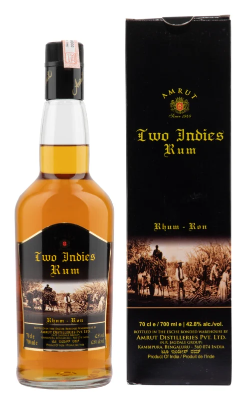 Amrut Two Indies Rum 42.8° 70cl