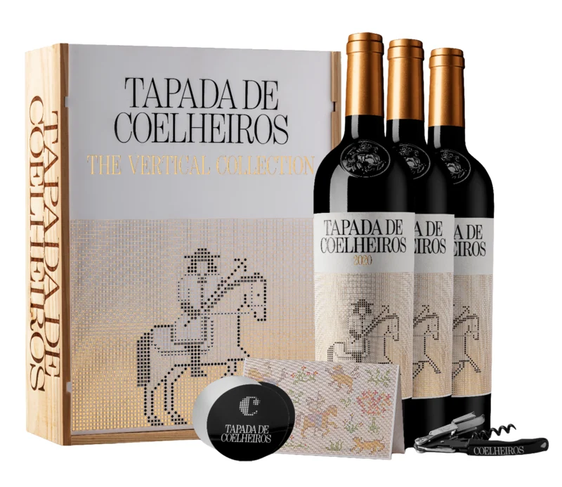 Tapada de Coelheiros The Vertical Collection Christmas Tripack Alentejo DOC 14.5° 2.25l