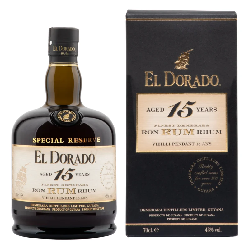 El Dorado 15 Years Demerara Rum 43° 70cl