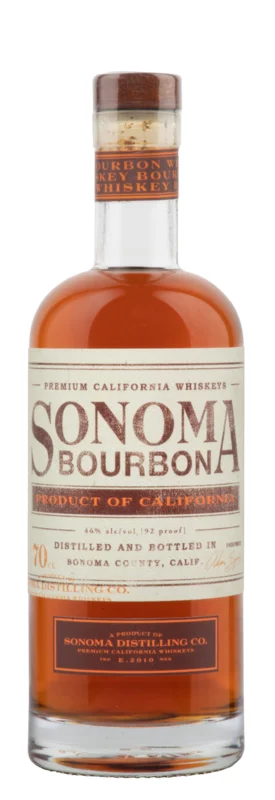 Sonoma Distilling Bourgon Premium California Whiskey 46° 70cl