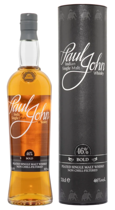 Paul John Bold Peated Single Malt Whisky 46° 70cl