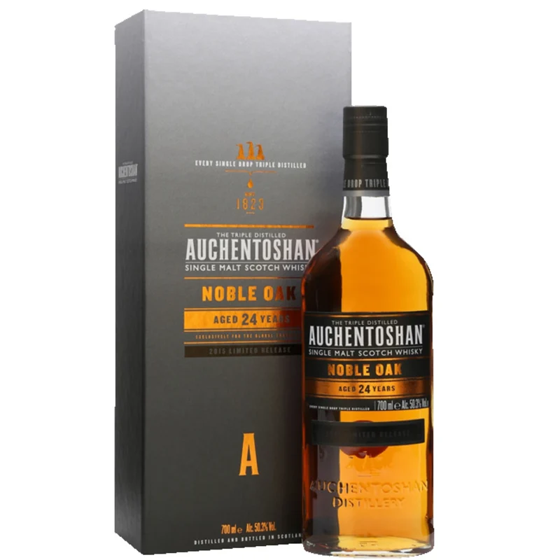 Auchentoshan Noble Oak 24 Years Single Malt Whisky 50.3° 70cl