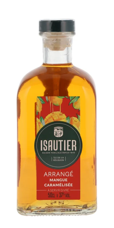 Isautier Mangue Caramélisée Rhum Arrangé 37° 50cl