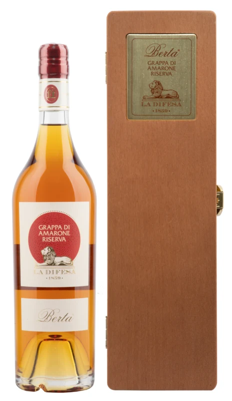 Berta La Difesa Grappa di Amarone Riserva 43° 70cl
