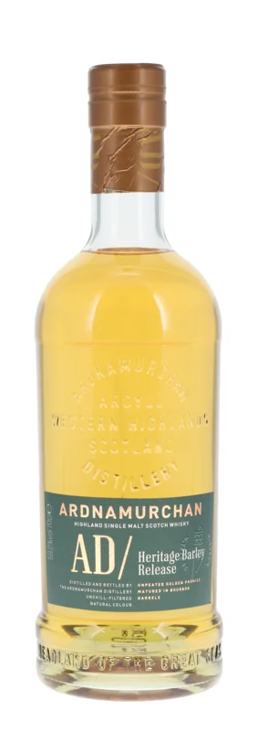 Ardnamurchan Golden Promise Heritage Barley Highland Single Malt Scotch Whisky 59.2° 70cl