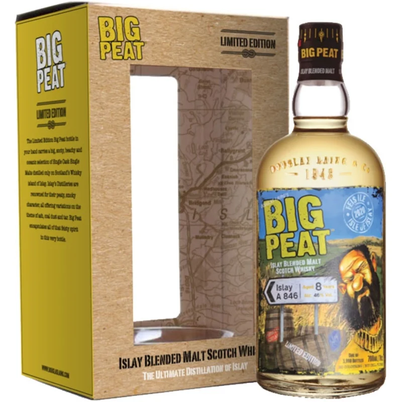 Douglas Laing Big Peat Islay A 486 Feis Ile 8 Years 2020 Blended Malt Scotch 46° 70cl