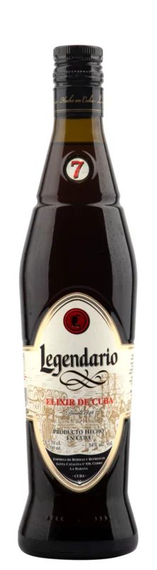 Legendario Elixir de Cuba 7 Years Rum Based Spirit Drink 34° 70cl