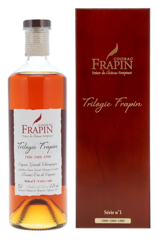 Frapin Trilogie 86 88 90 Cognac Grande Champagne 41.2° 70cl