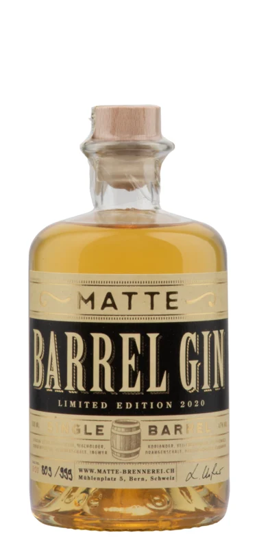 Matte Brennerei Barrel Gin 47° 50cl