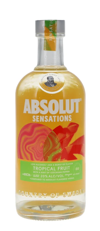 Absolut Sensations Vodka 20° 70cl