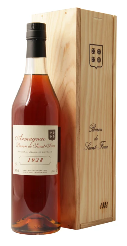Baron de St. Feux Bas 1928 Armagnac 40° 70cl