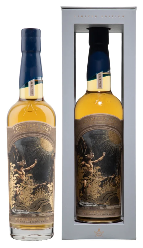 Compass Box Myths & Legends III Blended Scotch Whisky 46° 70cl
