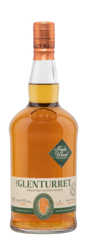 Glenturret Triple Wood Edition Single Malt Scotch Whisky 43° 70cl