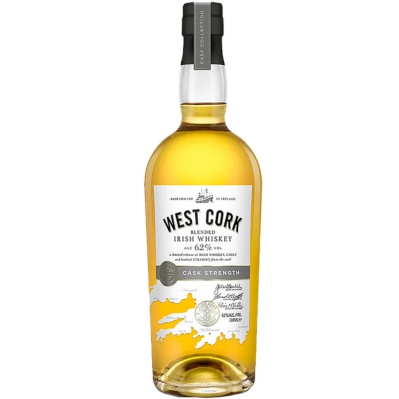 West Cork Cask Strength Blended Irish Whiskey 62° 70cl