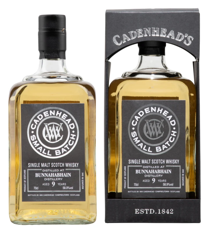 Bunnahabhain Cadenhead's Original Collection Cask Strength 9 Years 2009 Single Malt Scotch Whisky 58.9° 70cl