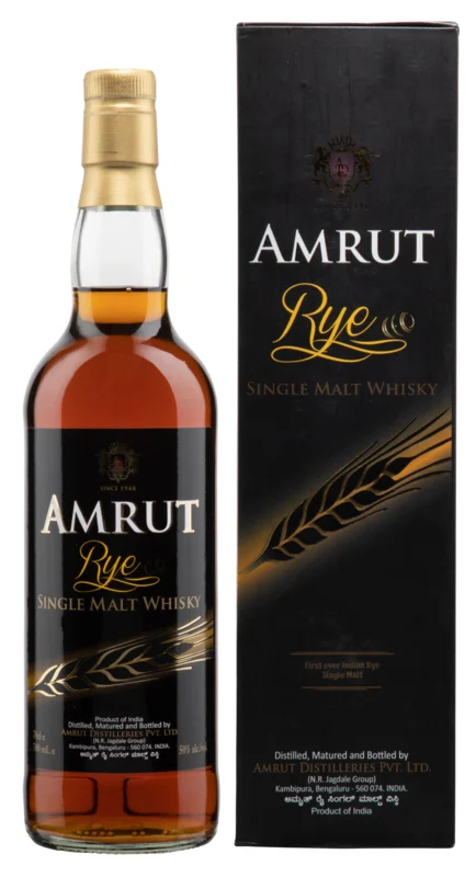 Amrut Rye Single Malt Whisky 50° 70cl