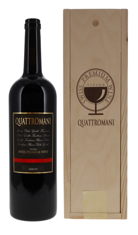 Gialdi Quattromani Merlot 2022 Ticino DOC 14° 1.5l