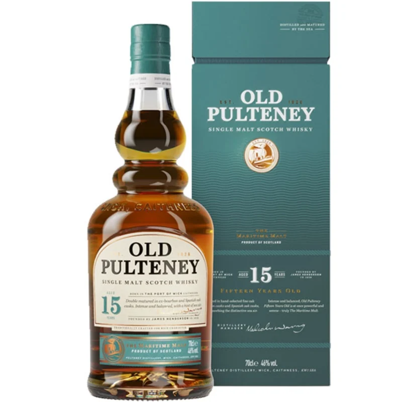 Old Pulteney 15 Years Single Malt Scotch Whisky 46° 70cl