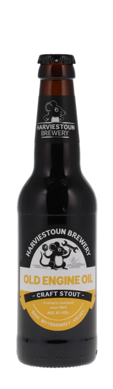 Harviestoun Old Engine Oil Craft Stout KA 12x EW 6° 33cl