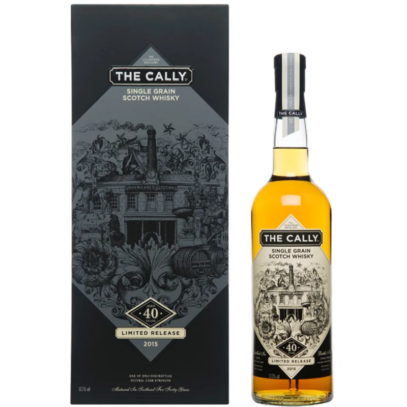 Caledonian The Cally Limited Release 2015 40 Years 1974 Single Grain Scotch Whisky 53.3° 70cl