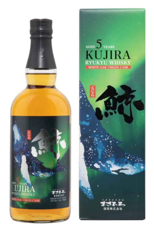Kujira Ryukyu White Oak Virgin Cask 5 Years Single Grain Whisky 43° 70cl