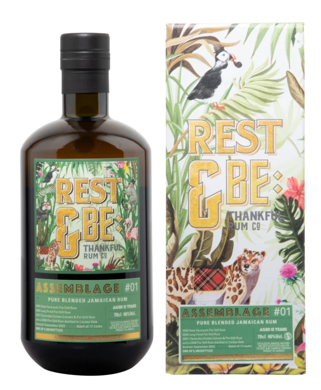 SVM Scheer & Velier Monymusk Rest & Be Thankful Assemblage #1 13 Years 2009 Jamaican Rum 2022 46° 70cl