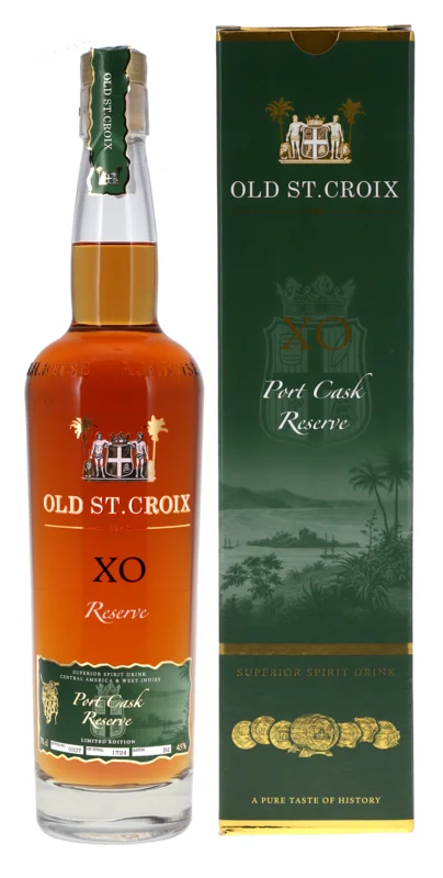 Old St. Croix XO Reserve Port Cask Rum Based Spirit Drink 45° 70cl