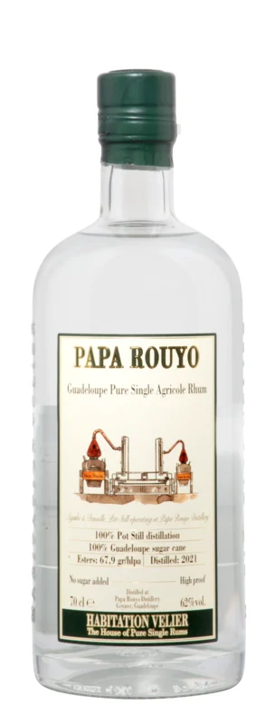 Papa Rouyo Habitation Velier 2021 Pure Single Agricole Rhum Guadeloupe 62° 70cl