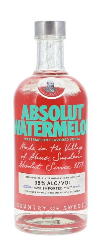 Absolut Watermelon Flavored Vodka 38° 70cl