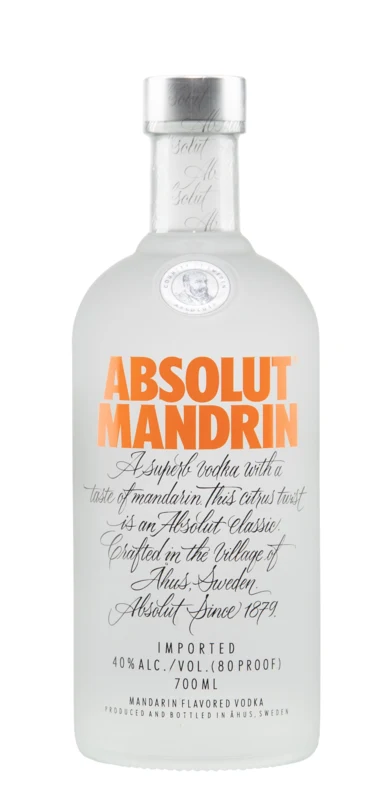 Absolut Mandrin Flavored Vodka 40° 75cl