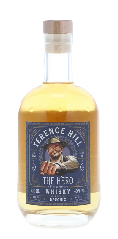 Terence Hill The Hero Peated Blended Whisky 49° 70cl