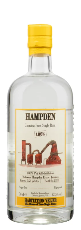Habitation Velier Hampden LROK White Jamaica Pure Sinlge Rum 2018 62.5° 70cl