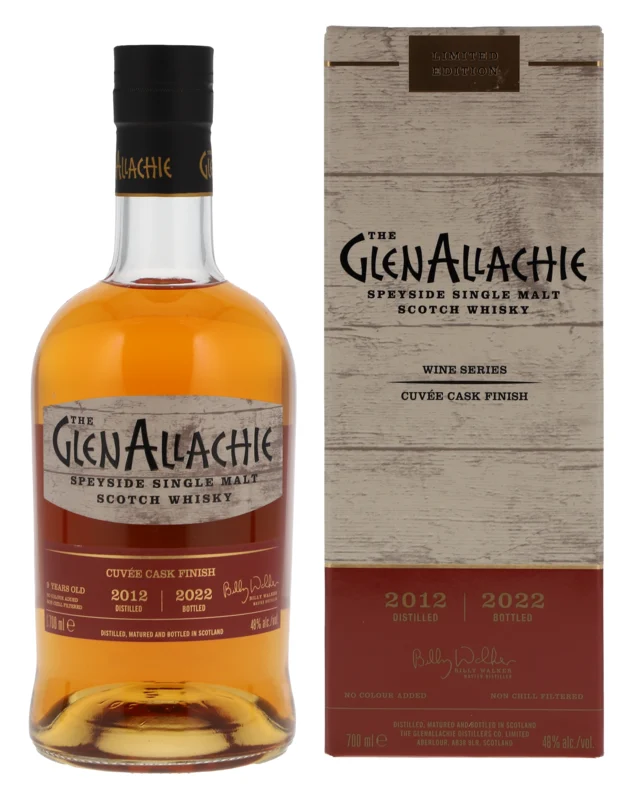 Glenallachie Cuvée Cask Finish 9 Years 2012 Speyside Single Malt Scotch Whisky 2022 48° 70cl