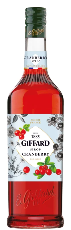 Giffard Preiselbeere - Cranberry Sirup 1l