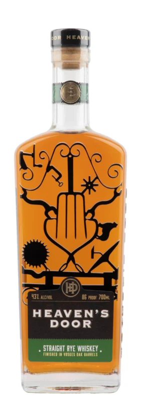 Heaven's Door Straight Rye Whisky 43° 70cl