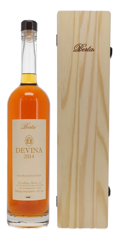 Berta Devina 3 Liter 2014 Grappa 43° 3l