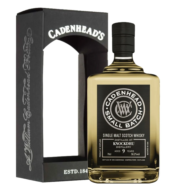Knockdhu Cadenhead's Small Batch 9 Years 2010 Single Malt Scotch 56.2° 70cl