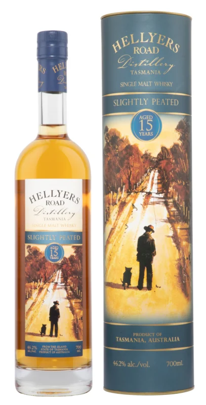 Hellyers Slightly Peated 15 Years Single Malt 46.2° 70cl